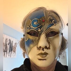 Venice Italy February Carnival Mardi Gras Mask Unisex New